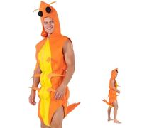 Shrimp Costume Adult Lobster Animal Seafood Outfit Sea Creature Fish Costume Halloween Funny Fancy Dress for Men Women Cosplay Party