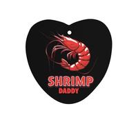 Shrimp Daddy Car Air Freshener Hanging Aromatherapy Tablets Car Accessories Rearview Mirror Pendant Decor