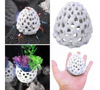 Shrimp Dome Hide,Aquarium Caves and Hides for Fish,Aquarium Hiding Caves,Dome Fish or Shrimp Aquarium Hide,Shrimp Tank Accessories,Fish Tank Caves Hiding Spots and Ornaments for Home