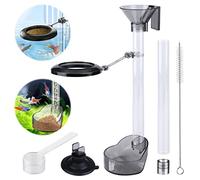 Shrimp Feeding Bowl, Aquarium Feeder, Feeding Tube, Aquarium Shrimp Feeder of Soil Organisms Through Targeted Food Placement in the Aquarium, Feeding Bowl for Shrimps, Fishes, Crabs (20 cm)
