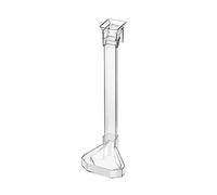 Shrimp Feeding Dish, Acrylic Long Shrimp Fish Feeder Dish and Tube Transparent Shrimp Food Bowl for Aquarium Fish Tank