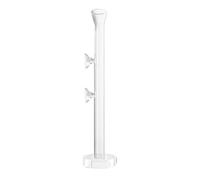 Shrimp Feeding Tube - Glass Design Tub, Suction Cup Mount Setup | Smooth Rust Resistant, Removables Dish Bowl For Aquariums, Reptiles Enclosures, And Shrimps Feedings Stations About 20cm/7.9in