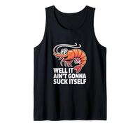 Shrimp Fishing Crude Humor Seafood Tank Top