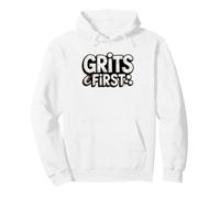 Shrimp Grits Before Everything Southern Morning Tradition Pullover Hoodie