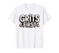 Shrimp Grits Before Everything Southern Morning Tradition T-Shirt