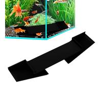 Shrimp Hides for Aquarium - Fish Shrimp Cave for Aquariums - Triangle Dome with Curve Hole Large Corner Terrace for Reptile Crayfish Cichlids Loaches Aquatic Pet Habitat