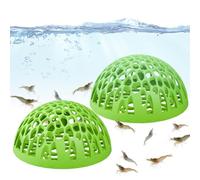 Shrimp Hides for Aquarium - Fish Tank Shelter for Betta | Decorative Fish Tank Hide for Shrimp Small Aquatic Life Enthusiasts Desk Home School Office Aquarium
