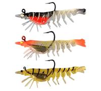 Shrimp Lure for - Colorful Soft PVC Easy to Capture, Artificial Shrimp Lures and Baits for Trout, Flounder, American Perch, Bass, Pike, Salmon