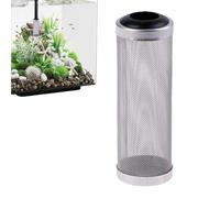 Shrimp Net Aquarium - Stainless Steel Intake Guard Mesh, Fine Pre Filter Cover Screen, Protective Water Flow Strainer Cage, Durable Suction Protector | Prevent Baby Fish Fry Loss Inside Aquatic Tanks