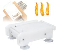 Shrimp Press Tool, Portable Seafood Flattener with Suction Cups, Drainage Holes, Detachable Design, Ideal for Sushi and Japanese Cuisine