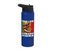 Shrimp Retro Shrimp Stainless Steel Insulated Water Bottle