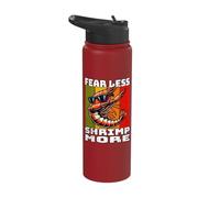 Shrimp Retro Shrimp Stainless Steel Insulated Water Bottle