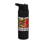 Shrimp Retro Shrimp Stainless Steel Insulated Water Bottle