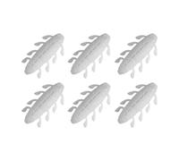 Shrimp Scent Soft Fishing Lure for Finesse Presentations | Paddle Leg Snakehead Profile with Weedless Hook Slot, 6 Pack