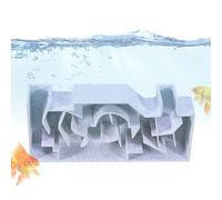 Shrimp Tunnel Fish Hiding Tunnel Underground Cave Aquarium Maze Habitat for Corner Wall Crab Hiding Observation