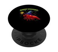 Shrimp Whisperer Funny Wizard Neocaridina Aquarium PopSockets Adhesive PopGrip