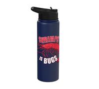 Shrimps is Bugs Stainless Steel Insulated Water Bottle