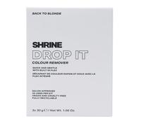 SHRINE Colour Remover | Plex Technology | Ammonia-Free Colour Removal Powder | Infused with Coconut & Argan Oils | Back-to-Blonde Kit (3 X 30g)