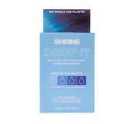 Shrine Drop It BLUE Hair Dye Drops | Semi-Permanent Vegan Customisable Hair Colour | Mix with Conditioner | Vegan & Cruelty-Free | Temporary Hair Dye