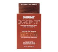 Shrine Drop It Hair Dye Drops - COPPER | Semi-Permanent Vegan Hair Colour | Customisable Tones | Damage-Free | Cruelty-Free | Long-Lasting Warm Copper Shade