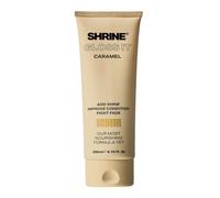 Shrine GLOSS IT Colour Depositing Hair Mask CARAMEL | High-shine gloss treatment | Warm caramel & golden tone for blonde & highlighted hair | Vegan & Cruelty Free | Improves condition | 200ml