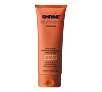 Shrine GLOSS IT Colour Depositing Hair Mask COPPER | High-shine gloss treatment | Enhances warm copper & auburn tones | Vibrant colour payoff | Vegan & Cruelty Free | Improves condition | 200ml
