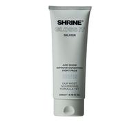 Shrine GLOSS IT Colour Depositing Hair Mask SILVER | High-shine gloss treatment | Cool silver tone for blonde, grey & highlights | Neutralises brassiness| Vegan & Cruelty Free | 200ml