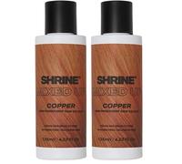 Shrine Mixed Up Semi Permanent Colour Copper 125ml | Pre-mixed with nourishing ingredients | Ready-to-use hair colour | Vegan and Cruelty Free | Quick application | Locks Moisture and prevents dryness