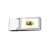 Shrine Temple Mountain Slim Money Clip Stainless Holder Pocket Wallet