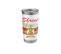 Shriner 1893 PHA AEAONMS Shrine Noble Desert Prince Hall Stainless Steel Insulated Tumbler