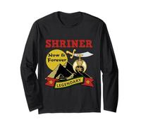 Shriner Legendary Now & Forever Shrine Mason Parents' Day Long Sleeve T-Shirt