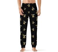 Shriners International Emblem Men's Pajama Pants Lightweight Pjs Bottoms Lounge Pants Sleepwear Soft