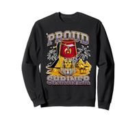 shriners symbol with"Noble_themed desert_and pyramids" PHA Sweatshirt