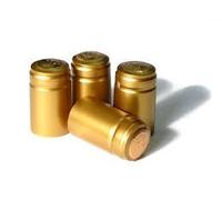 Shrink Caps for Wine Bottles - Decoration and Cork Protection (Gold - 20pcs)