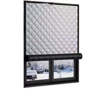 Shrink Fit Window Insulation Insulates Heat Reduces Noise from Outside Shrink Film Covers Keeps Cold Air Out and Warm Air in for Cold Weather to Keep Warm(150x200 cm/59.0"x78.7")
