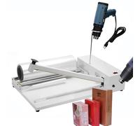 Shrink Wrap Machine - 2 in 1 Sealer with 9 Levels of Temperature Control, Adjustable 572-968℉, Ideal for Books, Tea, Cosmetics - 45cm Width