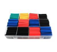 Shrink Wrap Tubing - 850 Pieces Heat-Shrink Sleeving Kit | Electrical Insulation For Wiring, Industrial Use |, Long-Lasting Protection | Ideal For Adults, Hobbyists, Beginners | Versatile