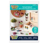 Shrinky Dinks Creative Pack 25 Sheets Crystal Clear Kids Art and Craft Activity