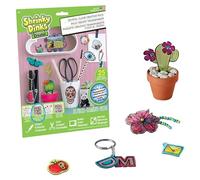 Shrinky Dinks Creative Pack, 25 Sheets Crystal Clear, Kids Art and Craft Activity Set, by Just Play