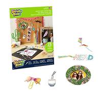 Shrinky Dinks Just Play Creative Pack, Easter Basket Stuffers, 25 Sheets Frosted White, Kids Art and Craft Activity Set, Kids Toys for Ages 6 Up, Gifts and Presents