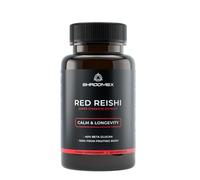 Shroomex Reishi Mushroom Capsules | Dual Extract with 40% Beta Glucan | 60 High Strength Vegan Capsules | Immune, Stress & Sleep Support | Fruiting Body Only | Lab Tested | UK Made