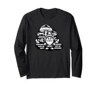 Shrooms Gnome Cute Cottagecore Mushroom & Gnomie Long Sleeve T-Shirt