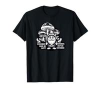 Shrooms Gnome Cute Cottagecore Mushroom & Gnomie T-Shirt