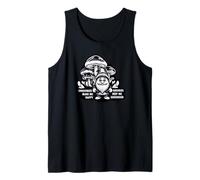 Shrooms Gnome Cute Cottagecore Mushroom & Gnomie Tank Top