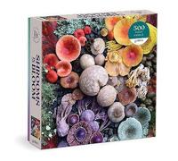Galison Jigsaw Puzzle Shrooms in Bloom, Multicoloured, 500 Pieces