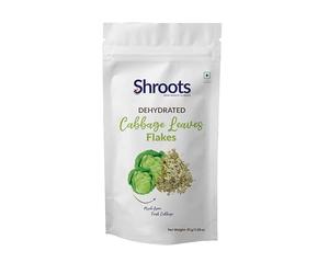 Shroots Dehydrated Cabbage Flakes Air Dried Shredded Cabbage for Soup Ramen Stir Fry Curry Meal Prep Emergency Food Vegan Gluten Free Long Shelf Life Pantry Staple (45g/1.58oz Pack of 1)
