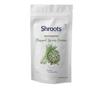 SHROOTS Dehydrated Chopped Spring Onion Flakes Pure Vegetarian No Added Salt Easy Cooking Essential - 0.71 oz, Pack of 1