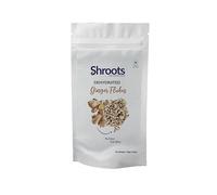 SHROOTS Dehydrated Ginger Flakes Air Dried Vegetable Leaves Pure Veg No Added Salt Easy Cooking Dried Ginger Leaves for Soup Camping, Emergency Survival Food Bulk Pack (130g/4.5oz Pack of 1)