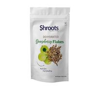 SHROOTS Dehydrated Gooseberry (Amla) Flakes Pure Vegetarian Gluten-Free No Added Sugar Easy Cooking Essential Machine Dried Vegetables with Natural Aroma Ideal for Everyday Meals 5.29 oz, Pack of 1