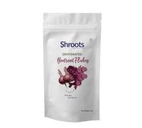 SHROOTS Dried Beetroot Flakes 45g (1.58 oz) - Dehydrated Beetroot Flakes, Air Dried, No Added Sugar, Vegan, Gluten Free, Ideal for Smoothies, Soups, Salads, Juices, Baking & Everyday Cooking
